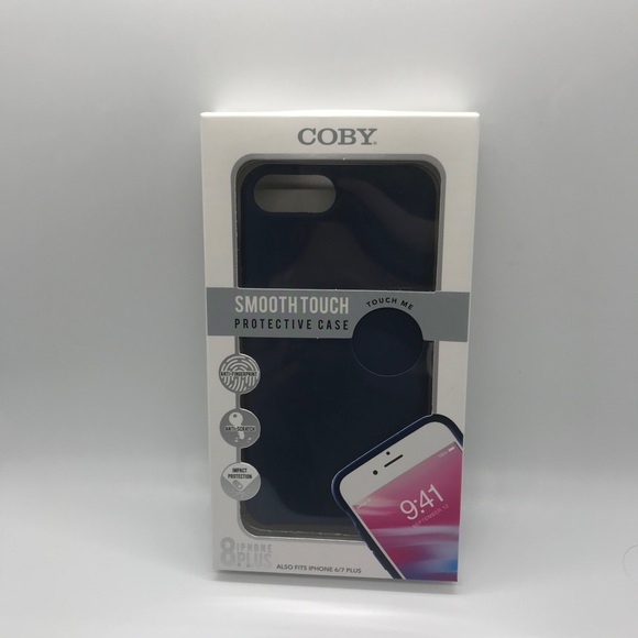 iPhone 8/7/6/6s Plus Blue Smooth Case - Picture 1 of 1